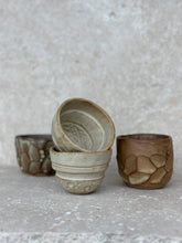 Green Tea Carved Rock Cups